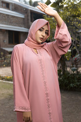 PETAL PINK ABAYA