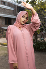 PETAL PINK ABAYA