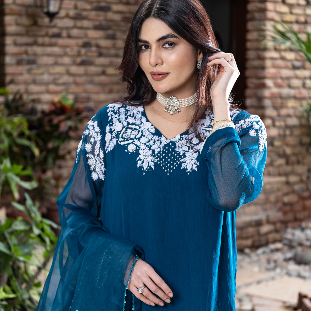 PEACOCK BLUE
