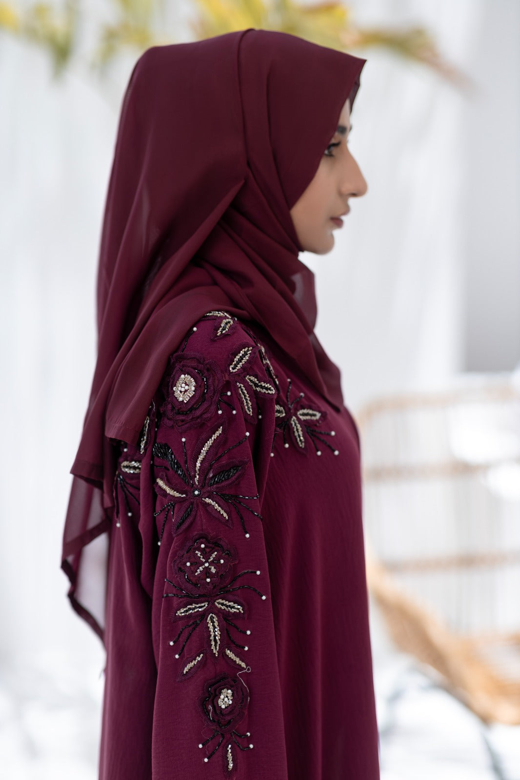 SAFIRA DEEP MAROON