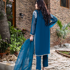 PEACOCK BLUE