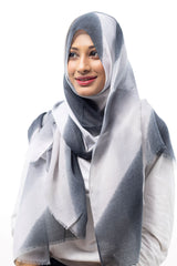 CHARCOAL AND WHITE